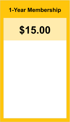 1-Year Membership $15.00