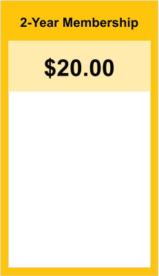 2-Year Membership $20.00